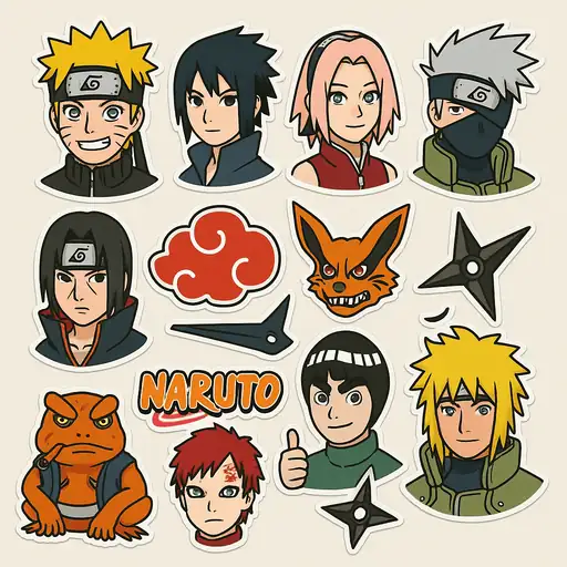 动漫贴纸集合
