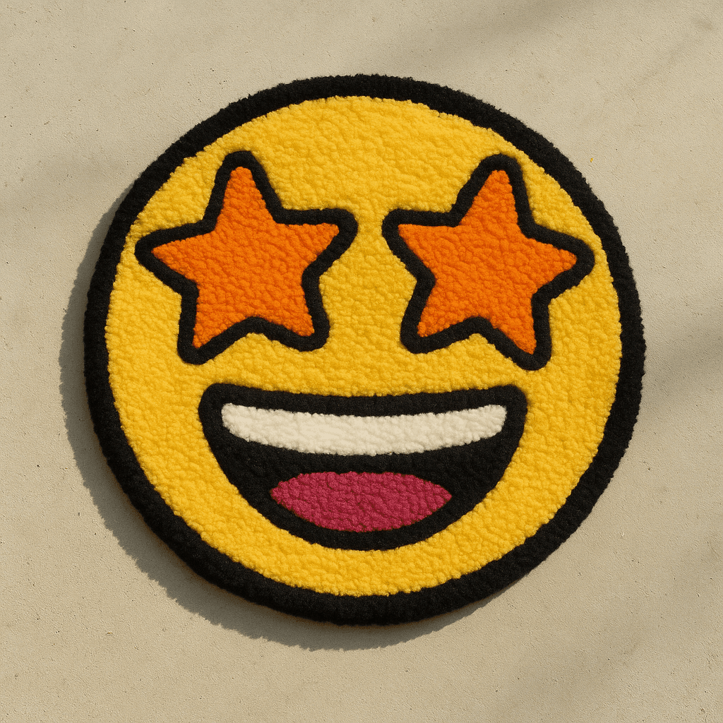 Emoji 簇绒地毯